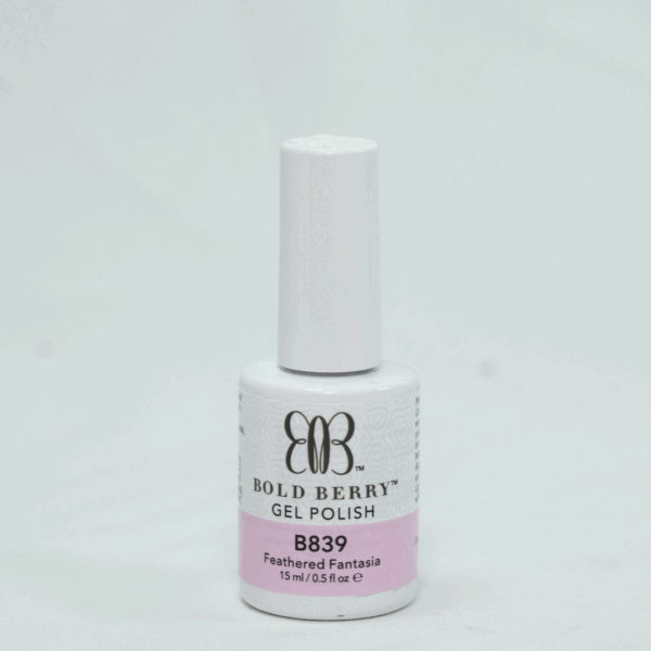 Bold Berry - B839 - Feathered Fantasia - 15 ml - Soak Off Gel Nail Polish