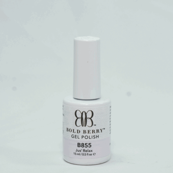 Bold Berry - B855 - Jus' Relax - 15 ml - Soak Off Gel Nail Polish