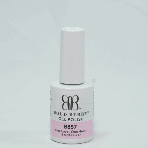 Bold Berry - B857 - One Love . One Heart - 15 ml - Soak Off Gel Nail Polish