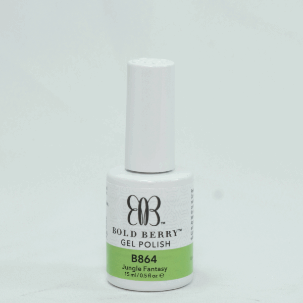 Bold Berry - B864 - Jungle Fantasy - 15 ml - Soak Off Gel Nail Polish