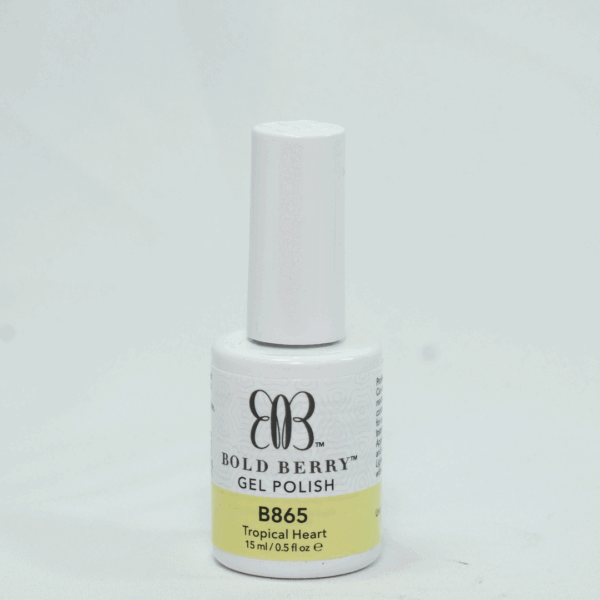 Bold Berry - B865 - Tropical Heart - 15 ml - Soak Off Gel Nail Polish