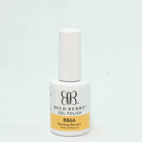 Bold Berry - B866 - Rainbow Revelry - 15 ml - Soak Off Gel Nail Polish
