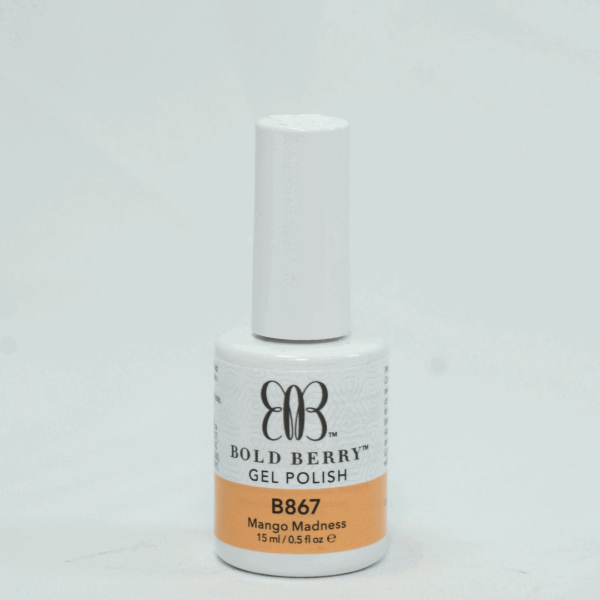 Bold Berry - B867 - Mango Madness - 15 ml - Soak Off Gel Nail Polish