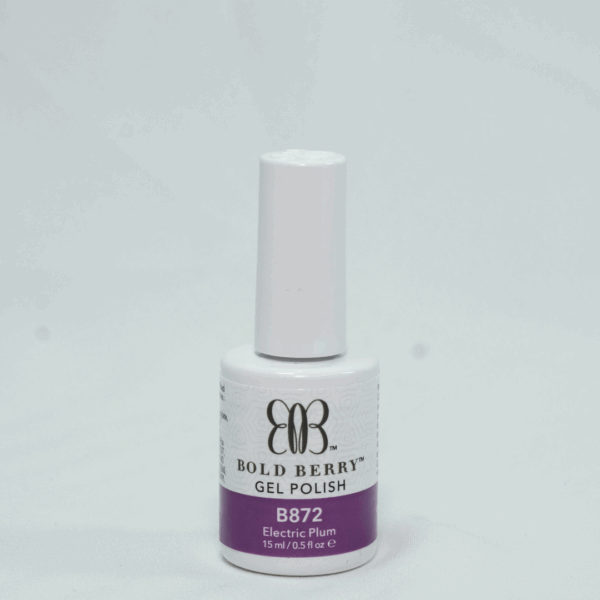 Bold Berry - B872 - Electric Plum - 15 ml - Soak Off Gel Nail Polish