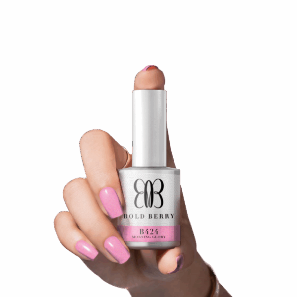 Bold Berry - B424 - Morning Glory - 15 ml - Soak Off Gel Nail Polish