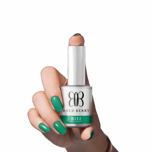 Bold Berry - B512 - Sea Glass - 15 ml - Soak Off Gel Nail Polish