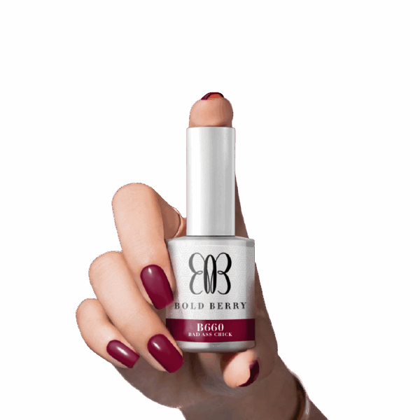 Bold Berry - B660 - Bad Ass Chick - 15 ml - Soak Off Gel Nail Polish