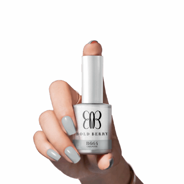 Bold Berry - B664 - Granite - 15 ml - Soak Off Gel Nail Polish