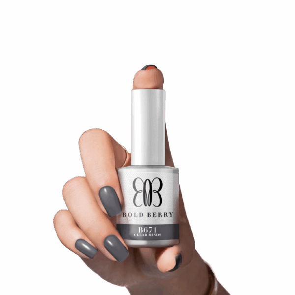 Bold Berry - B671 - Clear Minds - 15 ml - Soak Off Gel Nail Polish