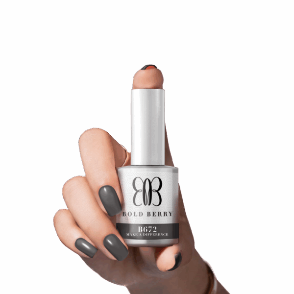 Bold Berry - B672 - Make A Difference - 15 ml - Soak Off Gel Nail Polish