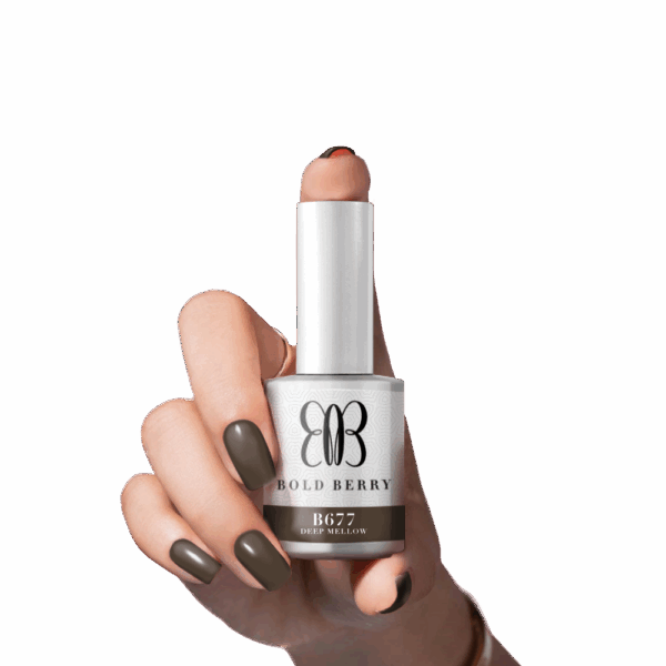Bold Berry - B677 - Deep Mellow - 15 ml - Soak Off Gel Nail Polish