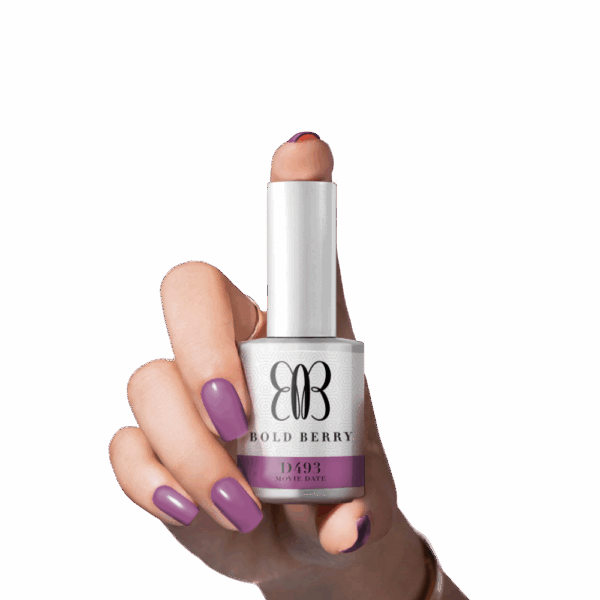 Bold Berry - D493 - Movie Date - 15 ml - Soak Off Gel Nail Polish