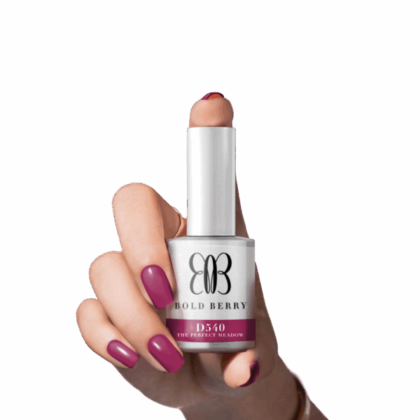 Bold Berry - D540 - The Perfect Meadow - 15 ml - Soak Off Gel Nail Polish