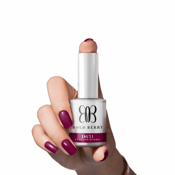Bold Berry - D631 - La Isla de Mujeres - 15 ml - Soak Off Gel Nail Polish