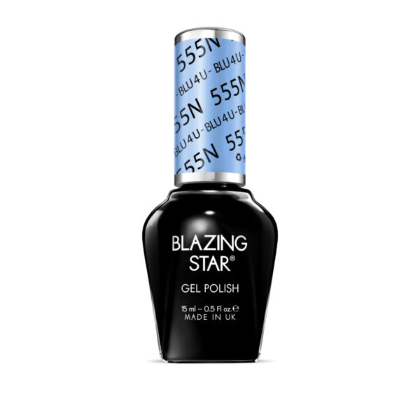 BlazingStar - 555N - Blu 4 U - 15 ml - Soak Off Gel Nail Polish