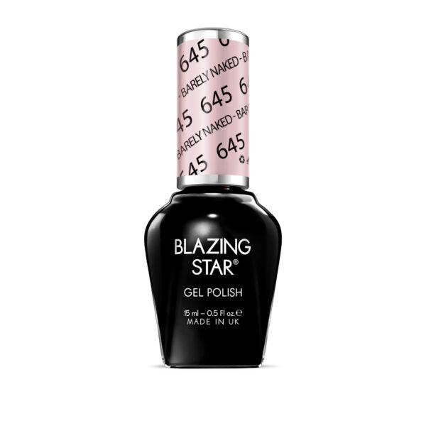 BlazingStar - 645 - Barely Naked - 15 ml - Soak Off Gel Nail Polish
