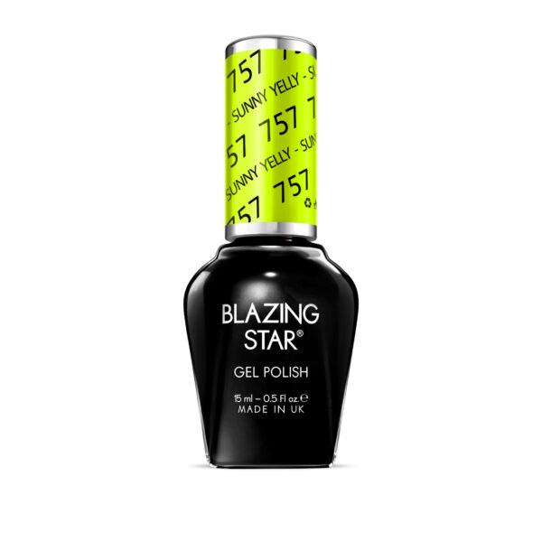 BlazingStar - 757 - Sunny Yelly - 15 ml - Soak Off Gel Nail Polish