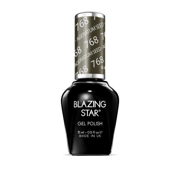 BlazingStar - 768 - Ageratum Seed - 15 ml - Soak Off Gel Nail Polish