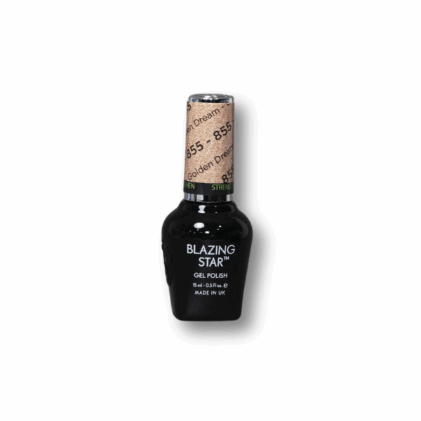 BlazingStar - 855 - Golden Dream - 15 ml - Soak Off Gel Nail Polish